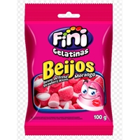 GELATINA FINI BEIJOS MORANGO
