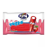 GELATINA FINI TUBLES MORANGO