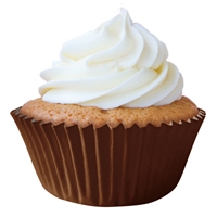 FORMA CUPCAKE MARROM MAGO