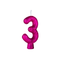 VELA REGINA CINTILANTE PINK Nº